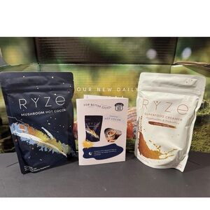 Mushroom Hot Cocoa & Superfood Probiotics Creamer Set